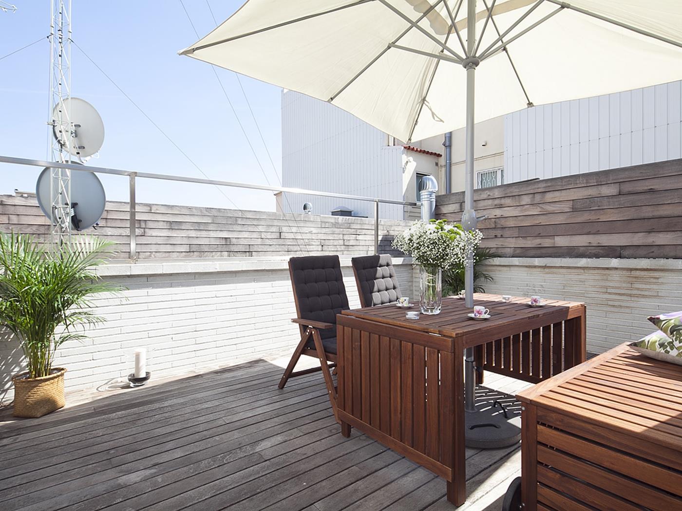 Penthouse with Terrace and Pool near City Center - My Space Barcelona Aпартаменты