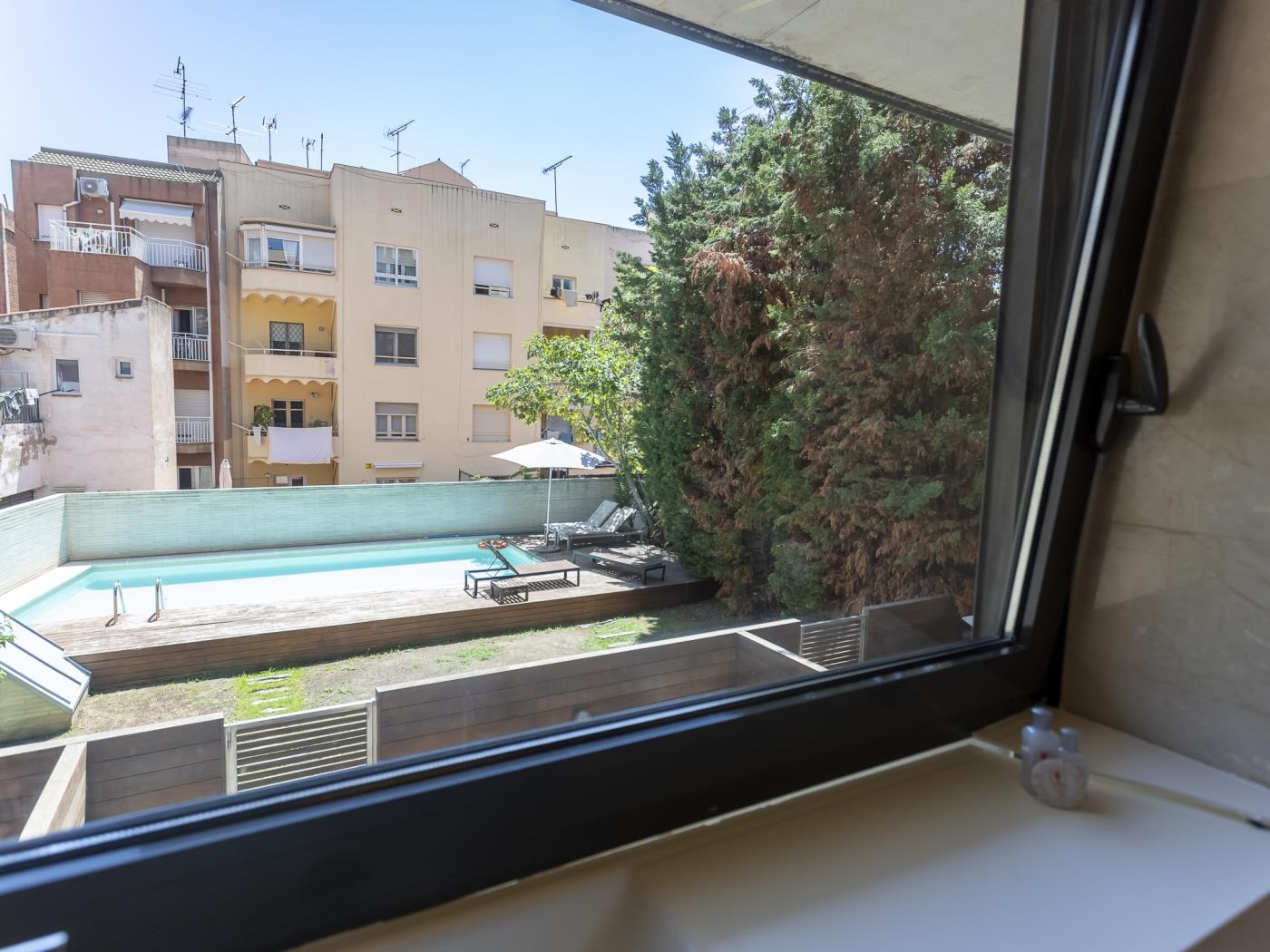 Apartment with Terrace and Pool near Park Güell - My Space Barcelona Aпартаменты