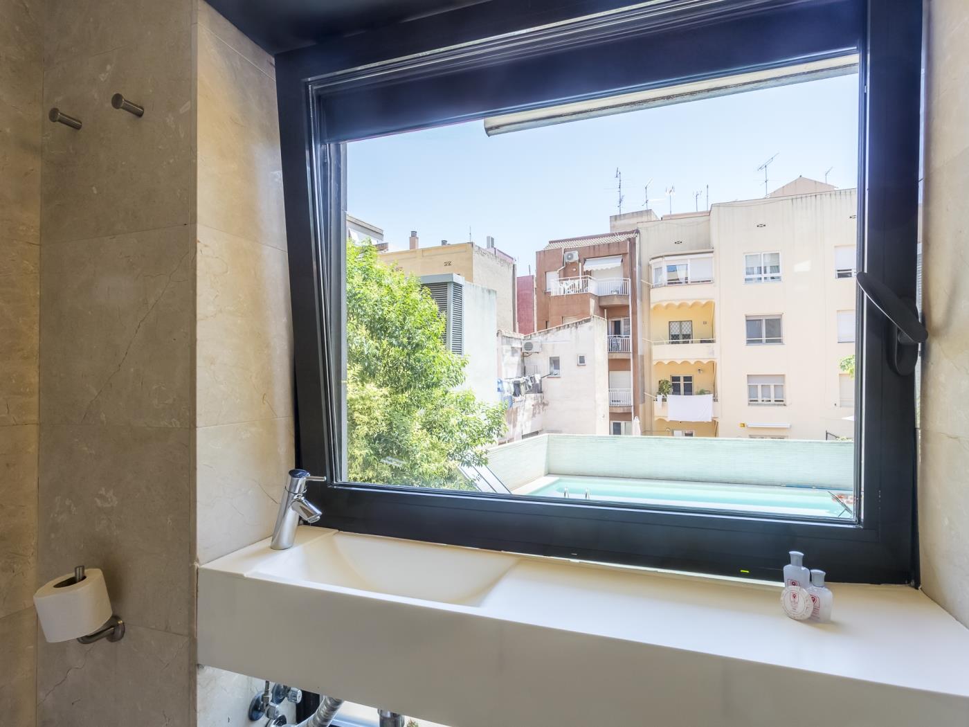 Apartment with Terrace and Pool near Park Güell - My Space Barcelona Aпартаменты