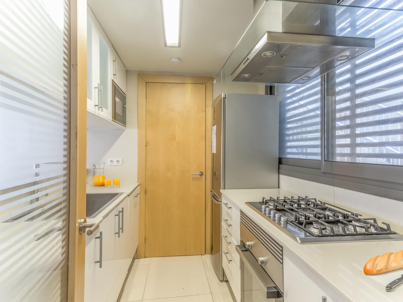 Apartment with Terrace and Pool near Park Güell - My Space Barcelona Aпартаменты