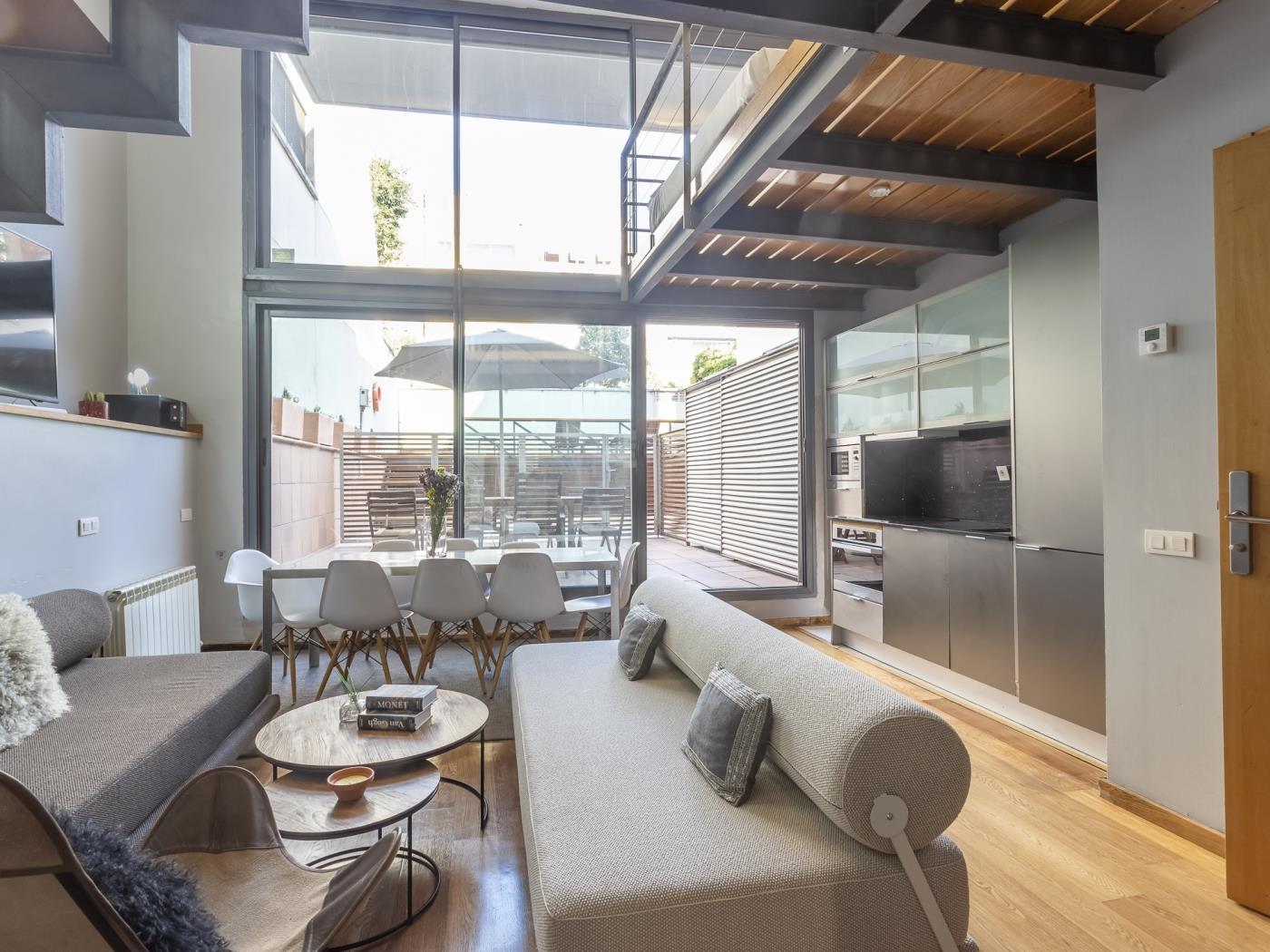 Terrace and pool apartment near the Barcelona centre - My Space Barcelona Aпартаменты