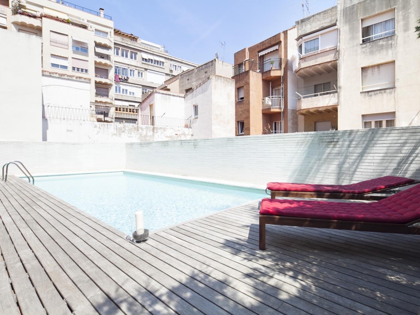 Attic with pool and private Terrace near Center - My Space Barcelona Aпартаменты