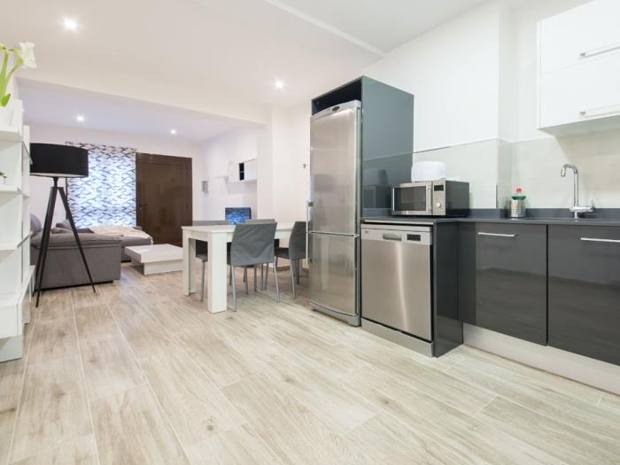 Совр. 2-к кв. с террасой в Лес-Кортс, Барселона - My Space Barcelona Aпартаменты